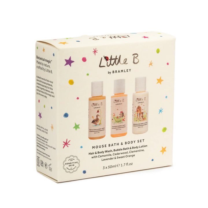 Little B Mouse Bath & Body Gift Set by Bramley