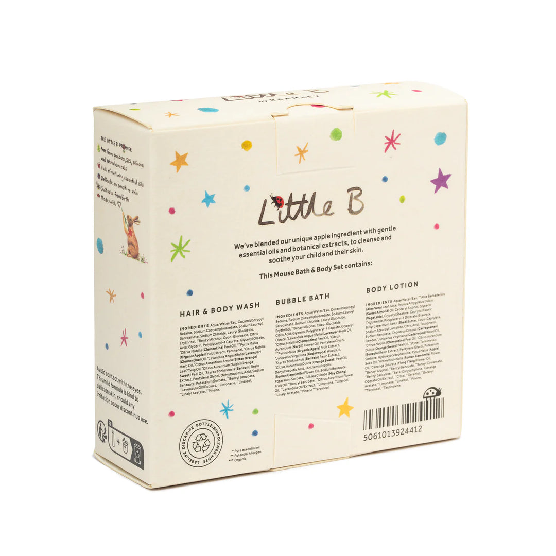 Little B Mouse Bath & Body Gift Set by Bramley