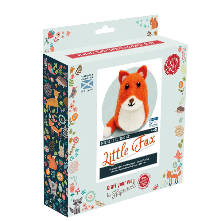 Little Fox Needle Felting Kit