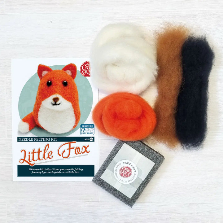Little Fox Needle Felting Kit