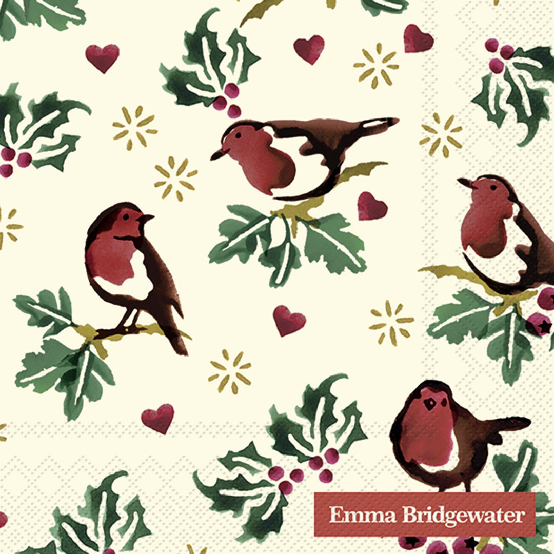 Little Robin Cocktail Napkins