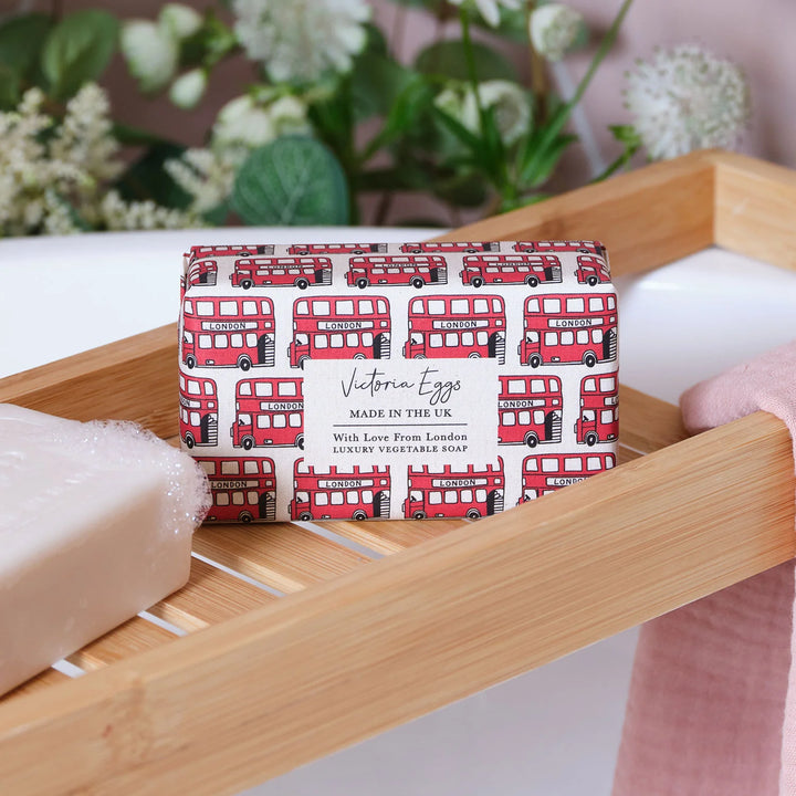 London Bus Box Luxury Soap