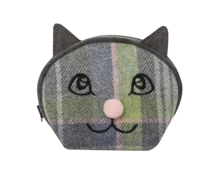 Grey Luffness  Cat  Purse