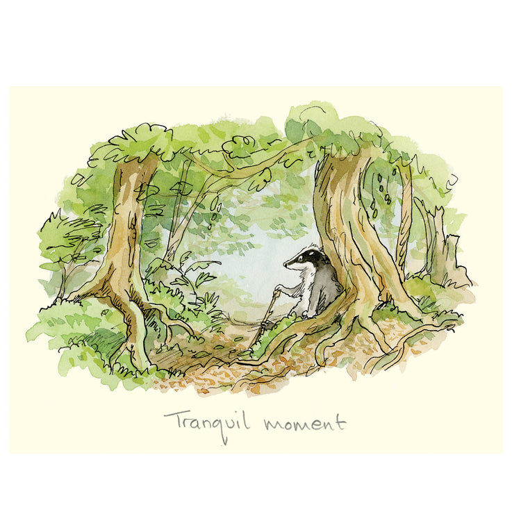 "Tranquil Moment" Greetings Card