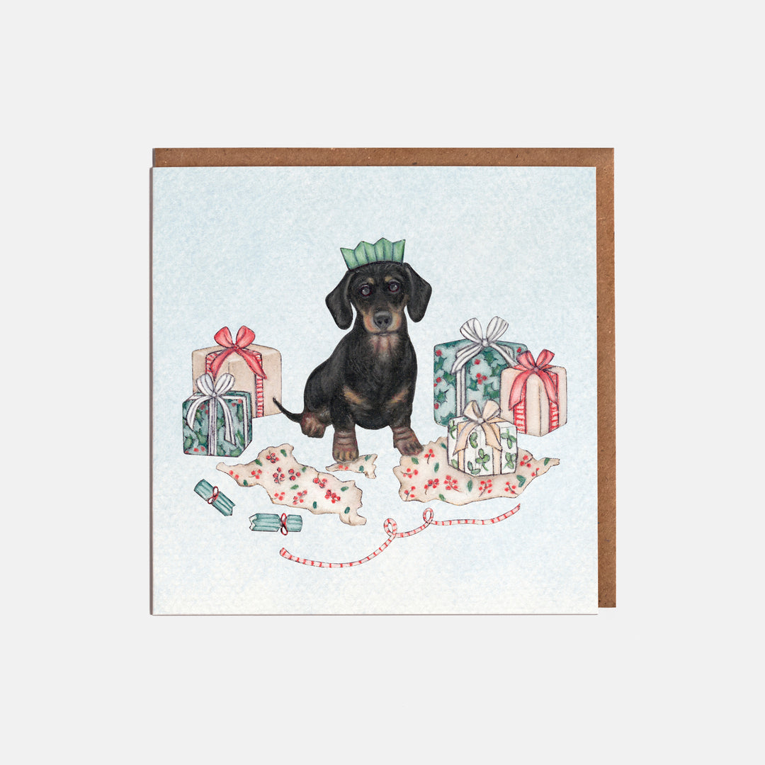 Sausage Dog Card