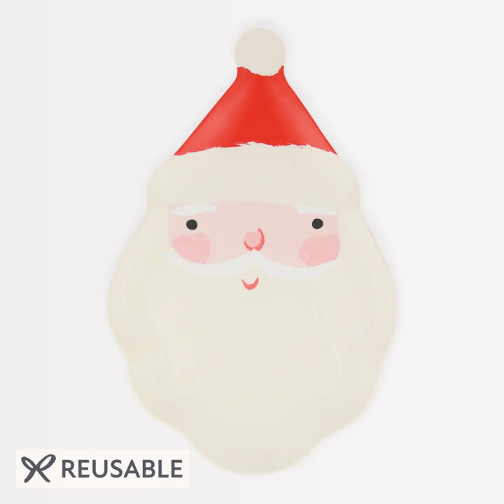 Reusable Santa Plate