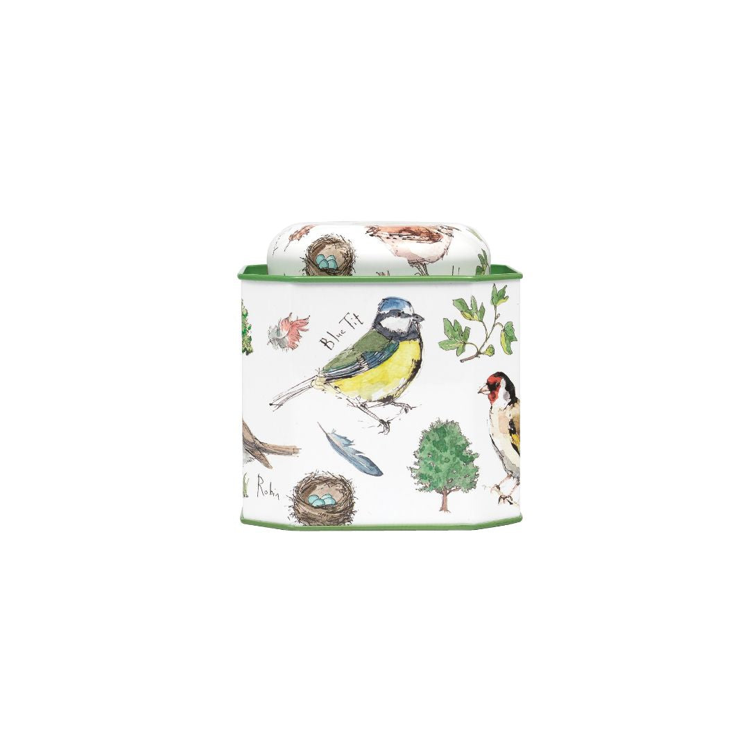 Madeline Floyd Bird Song Dome Lid Tea Caddy