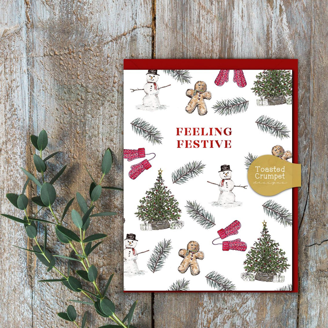 Feeling Festive Christmas Card
