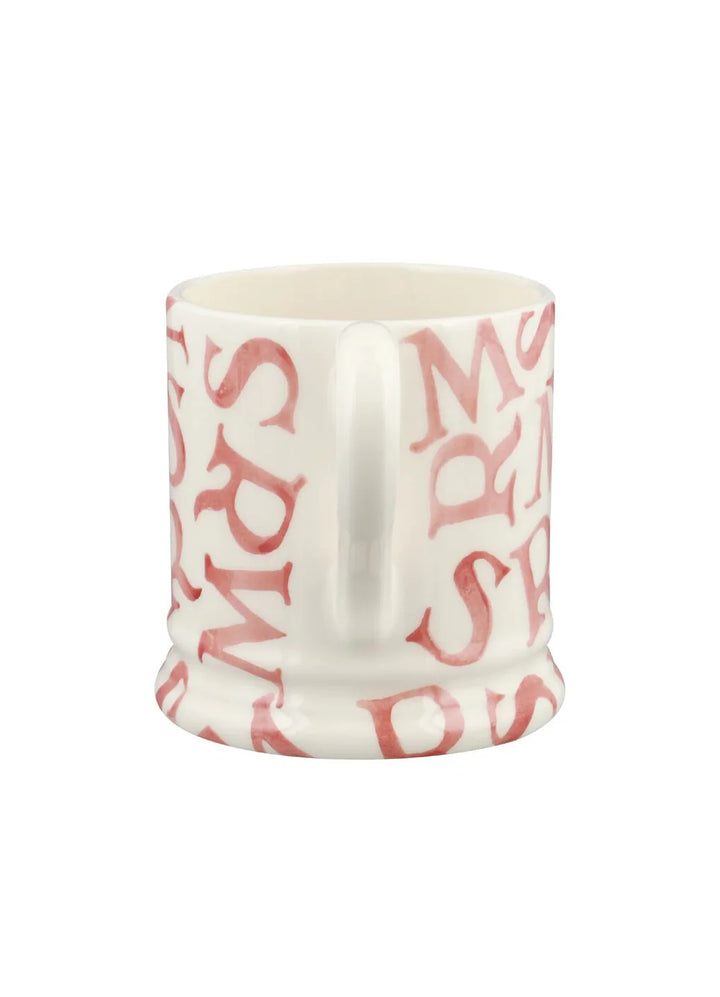 M.R.S. Pink 1/2 Pint Mug