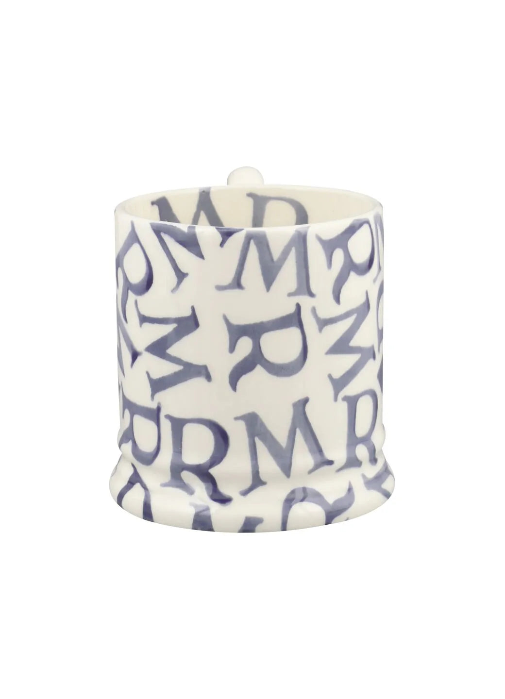 M.R. Blue 1/2 Pint Mug