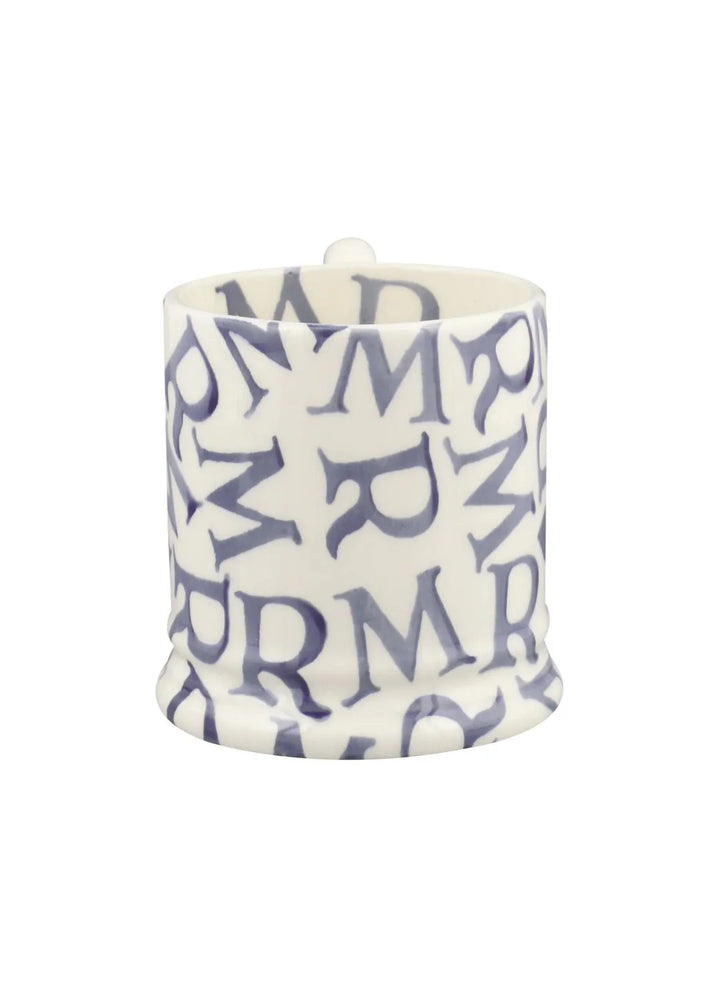 M.R. Blue 1/2 Pint Mug