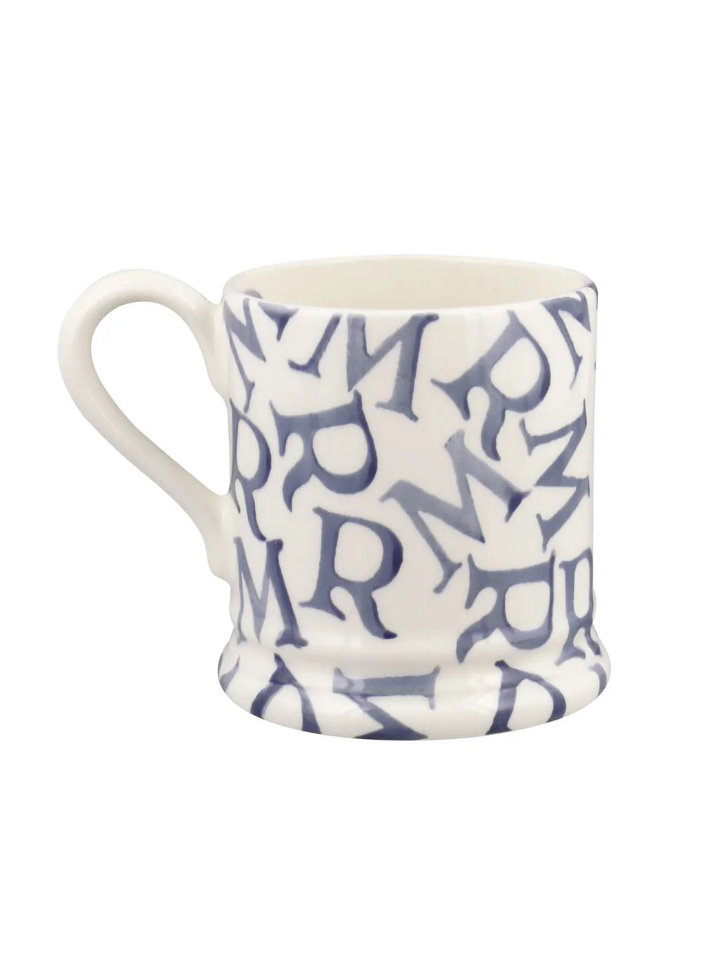 M.R. Blue 1/2 Pint Mug