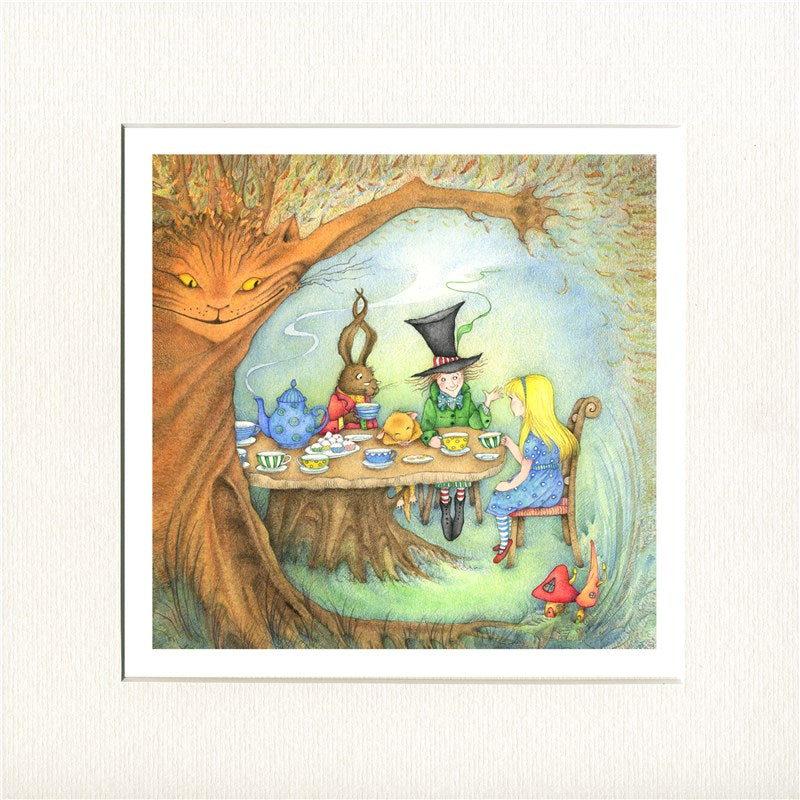 The Mad Hatter's Tea Party Print