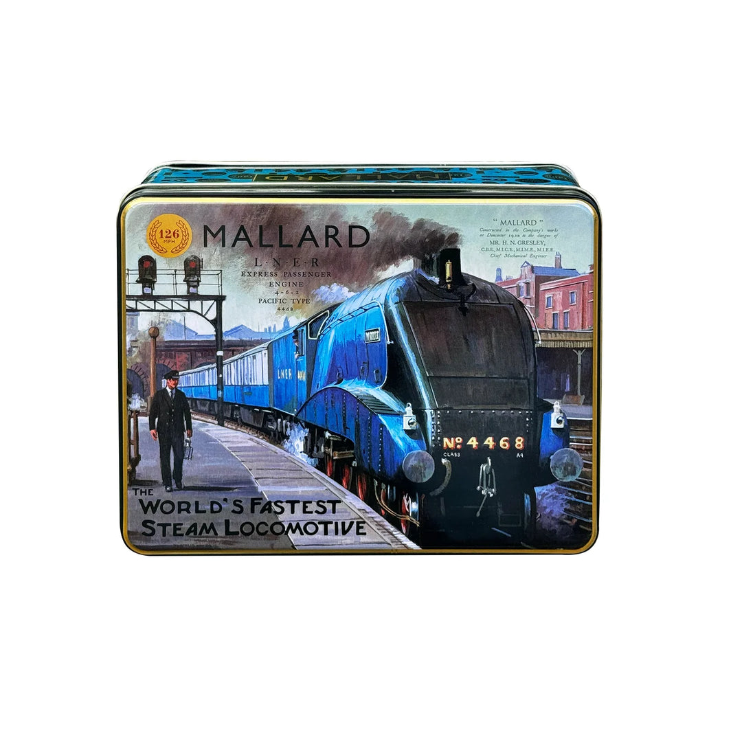 Mallard Train Deep Rectangular Tin