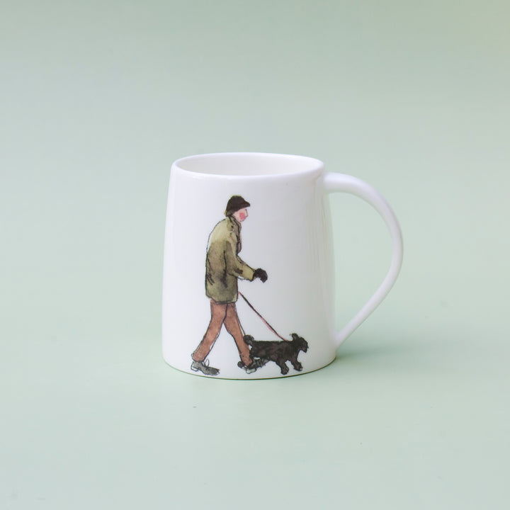Man and Dog Mug
