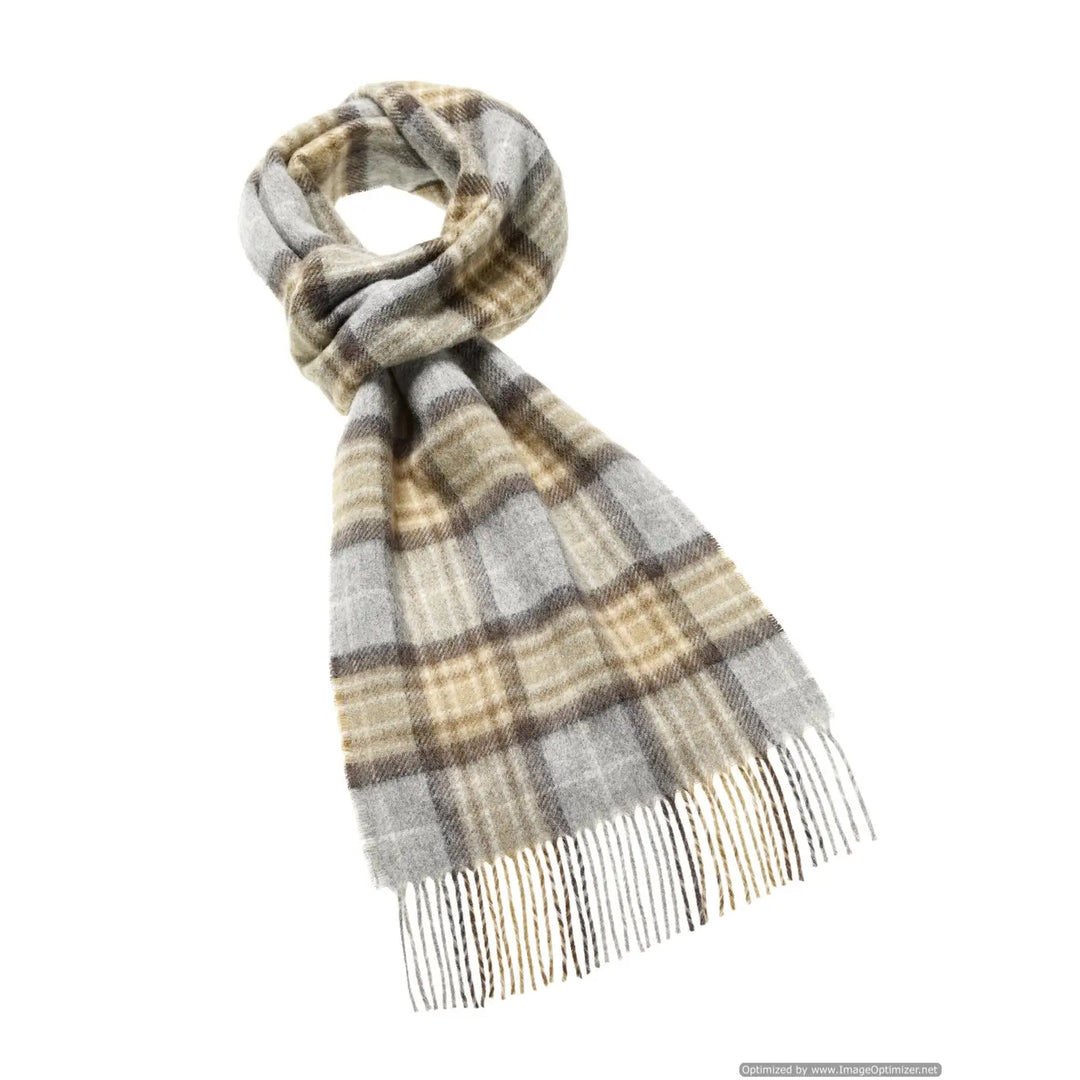 McKellar Tartan Merino Lambswool Scarf