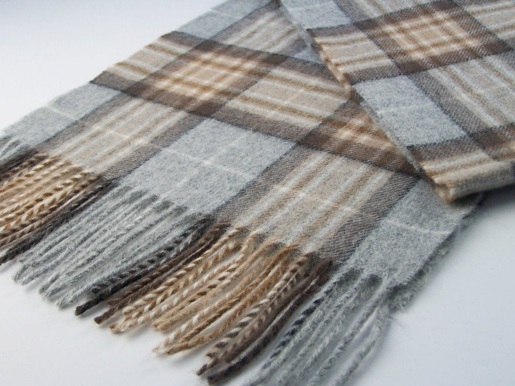 McKellar Tartan Merino Lambswool Scarf