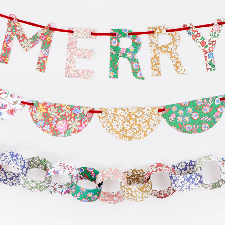 Meri Meri x Liberty Festive Gifts Advent Calendar