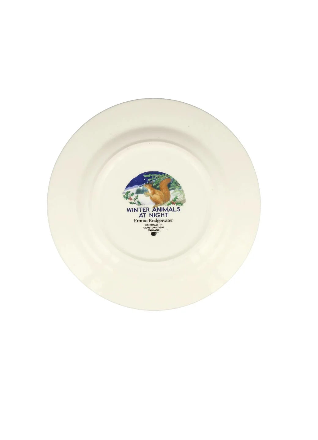 Midnight Squirrel 8 1/2 inch Plate