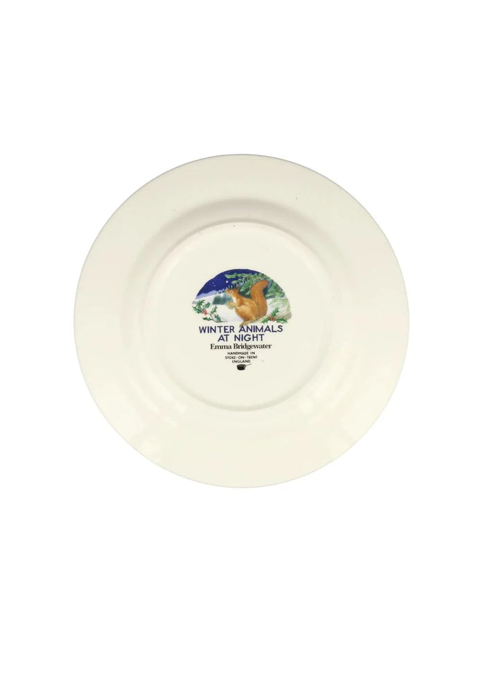 Midnight Squirrel 8 1/2 inch Plate