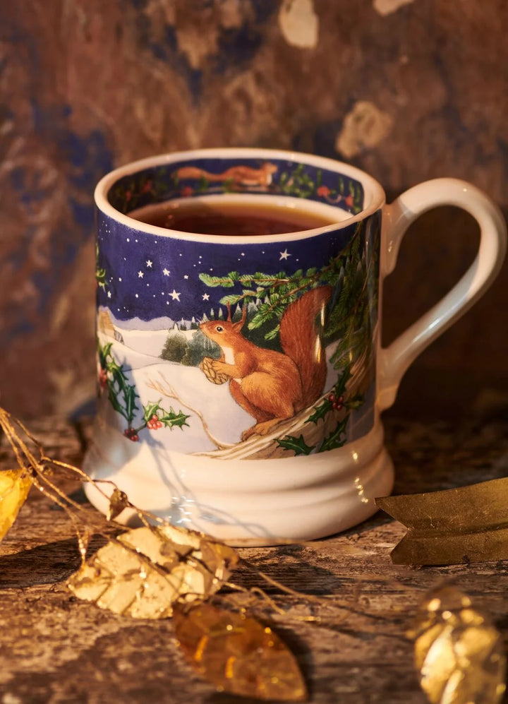 Midnight Squirrel 1/2 Pint Mug
