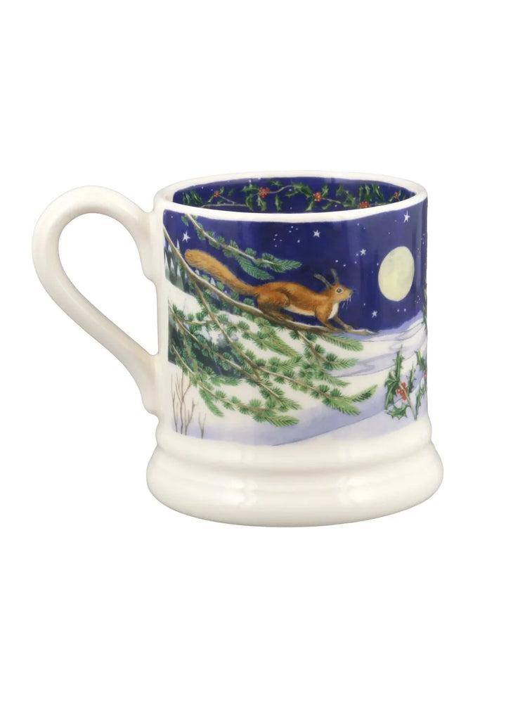 Midnight Squirrel 1/2 Pint Mug