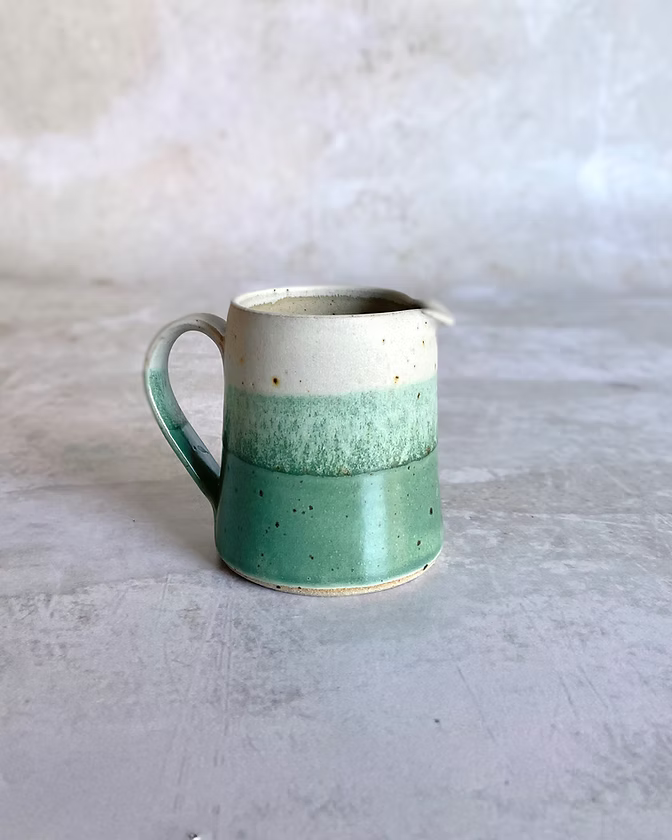 Misty Lagoon Milk Jug