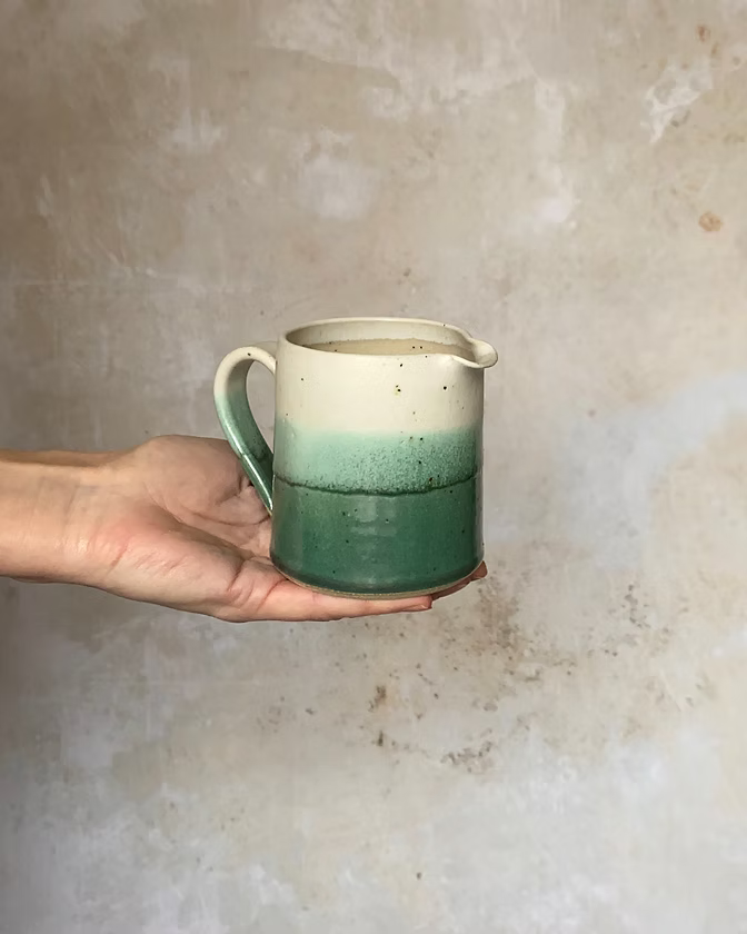 Misty Lagoon Milk Jug