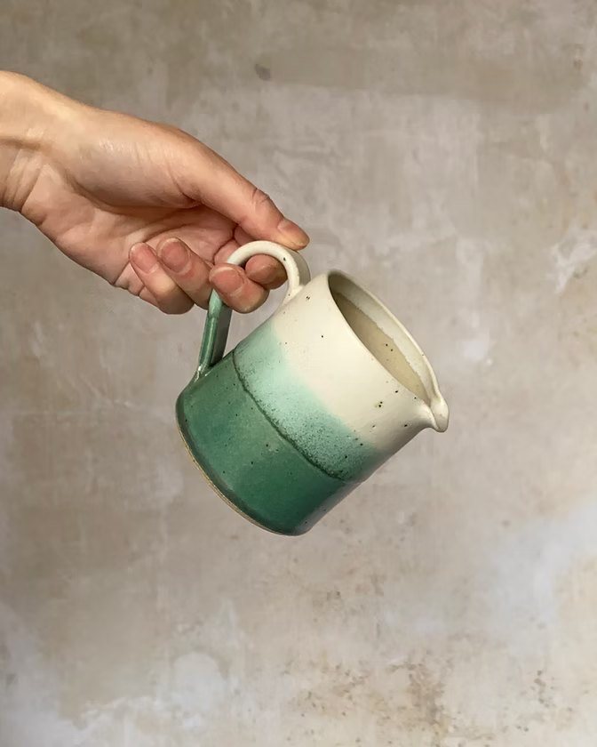 Misty Lagoon Milk Jug