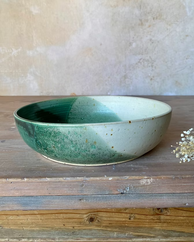 Misty Lagoon Serving Bowl