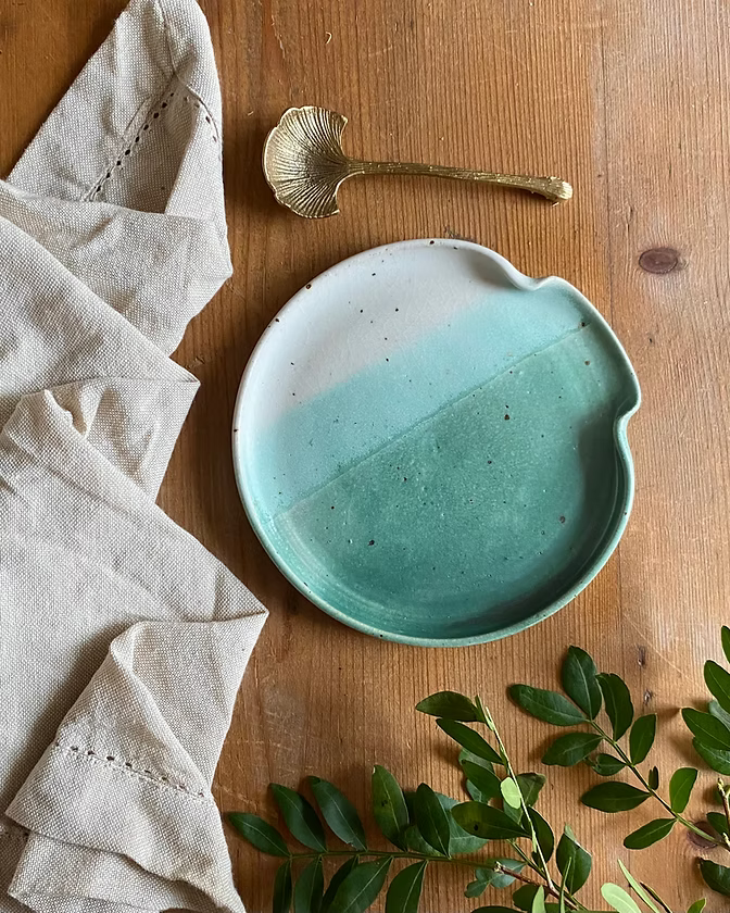 Misty Lagoon Spoon Rest