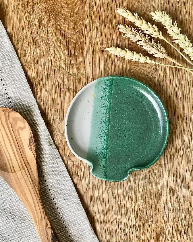 Misty Lagoon Spoon Rest