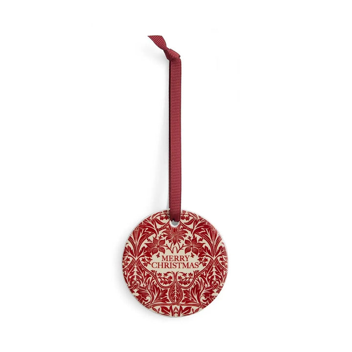 Morris & Co. Bluebell & Blackthorn Decorations Set of 2