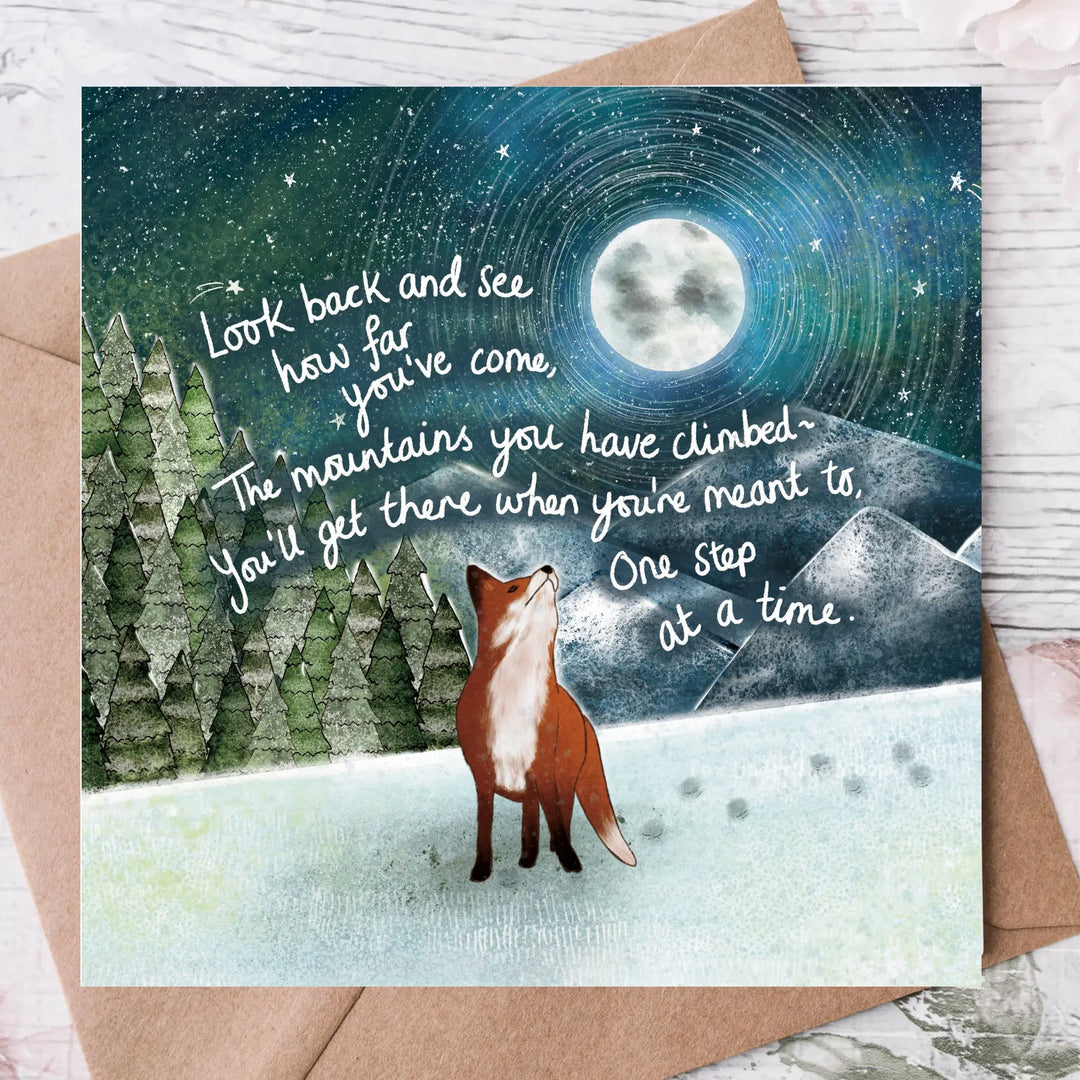 'Mountains' Greeting Card