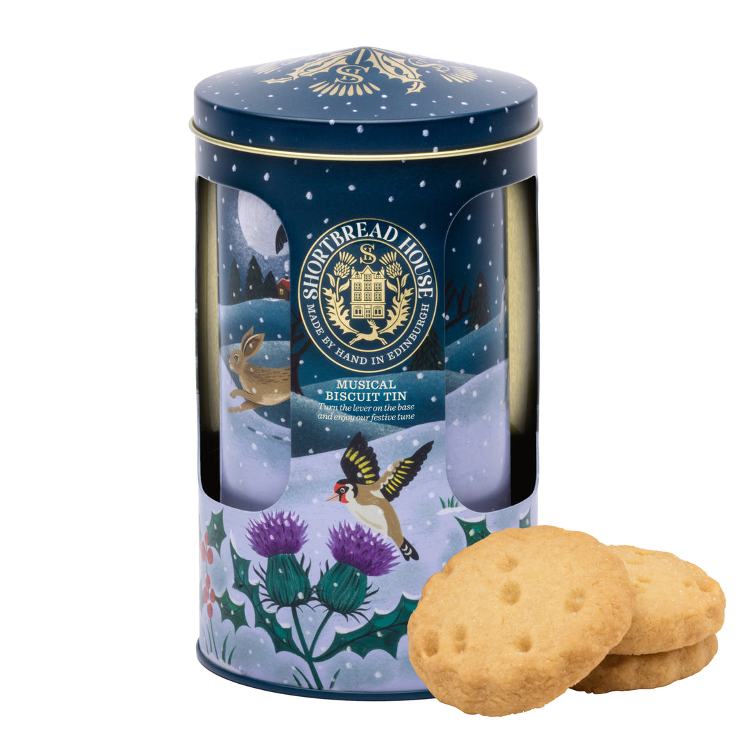 Original Shortbread in a Winter Musical Tin - 140g