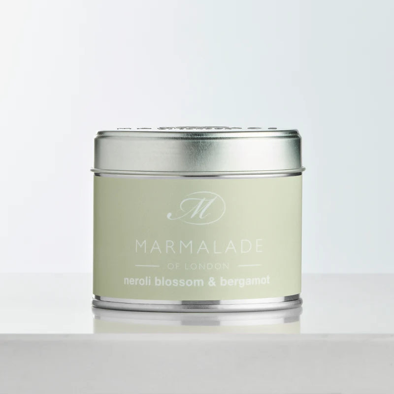 Neroli Blossoms & Bergamot Medium Tin Candle