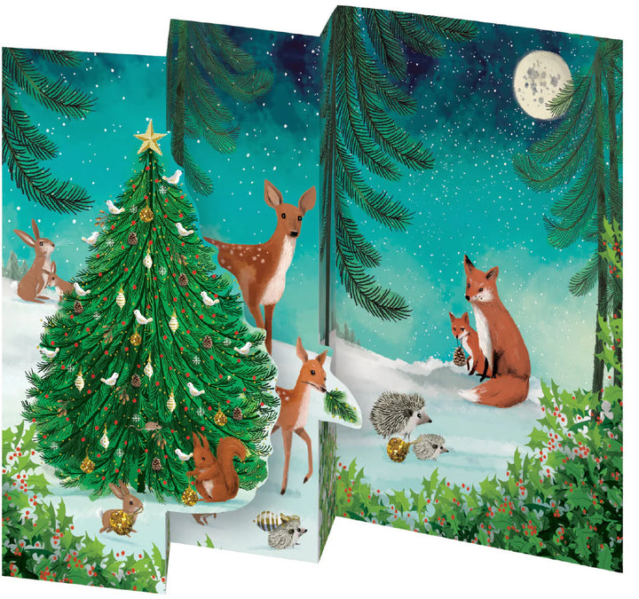 Heart of the Forest Tri-fold Card Pack