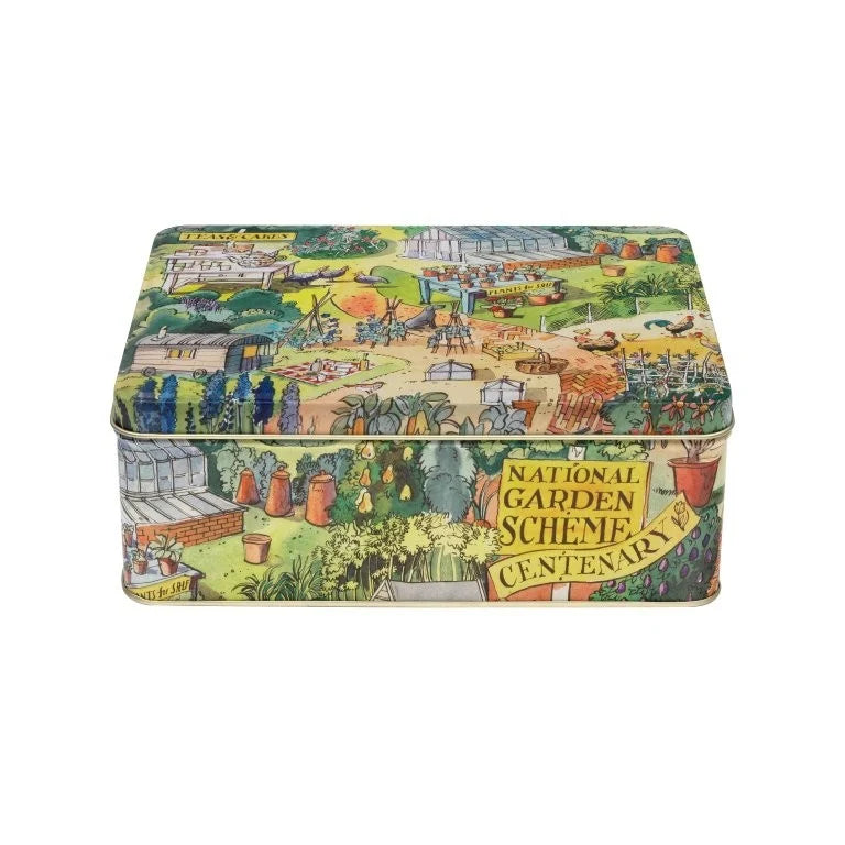 National Garden Scheme Deep Rectangular Tin
