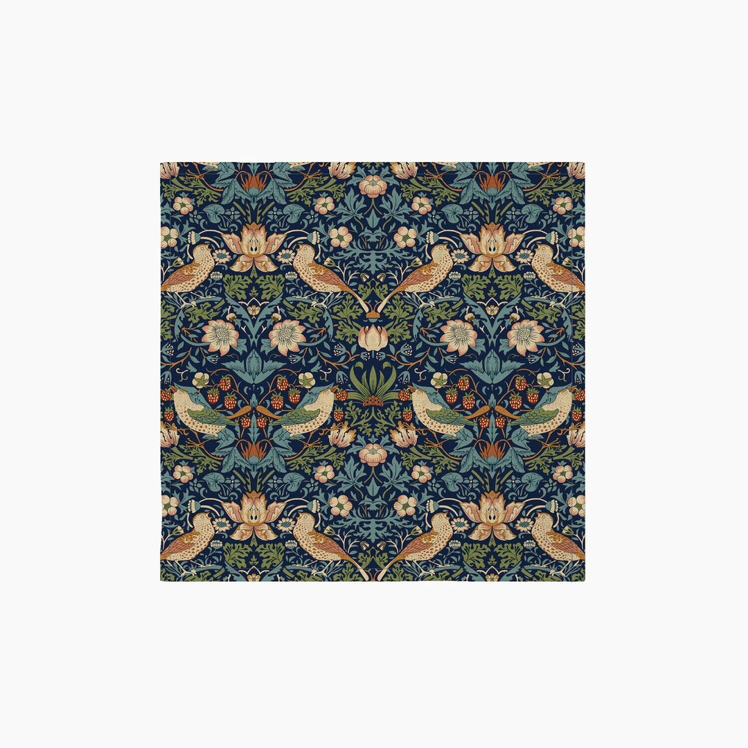 Strawberry Thief Navy Napkins - Set of 4
