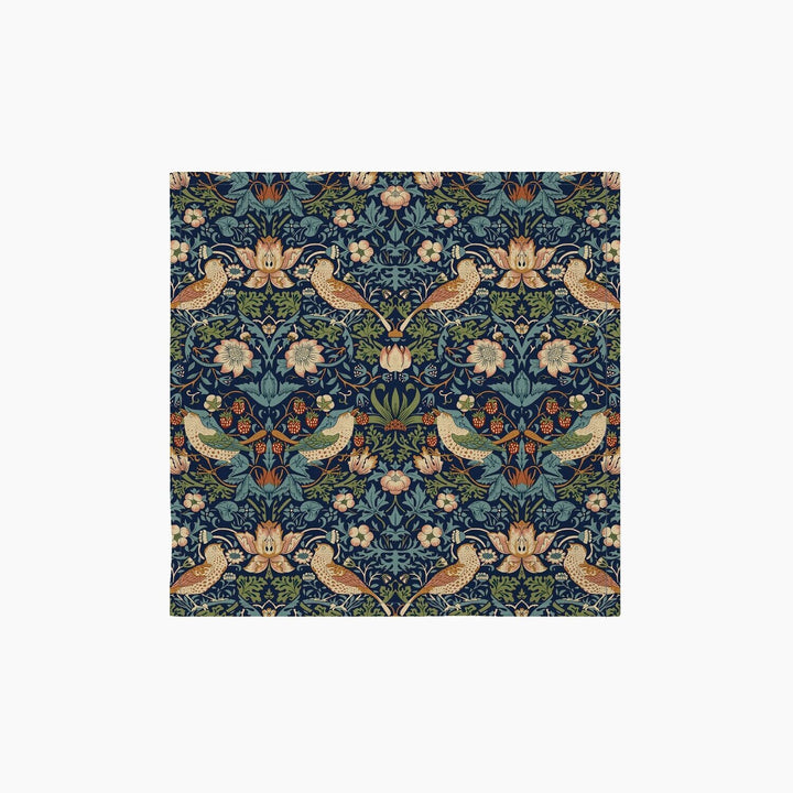 Strawberry Thief Navy Napkins - Set of 4