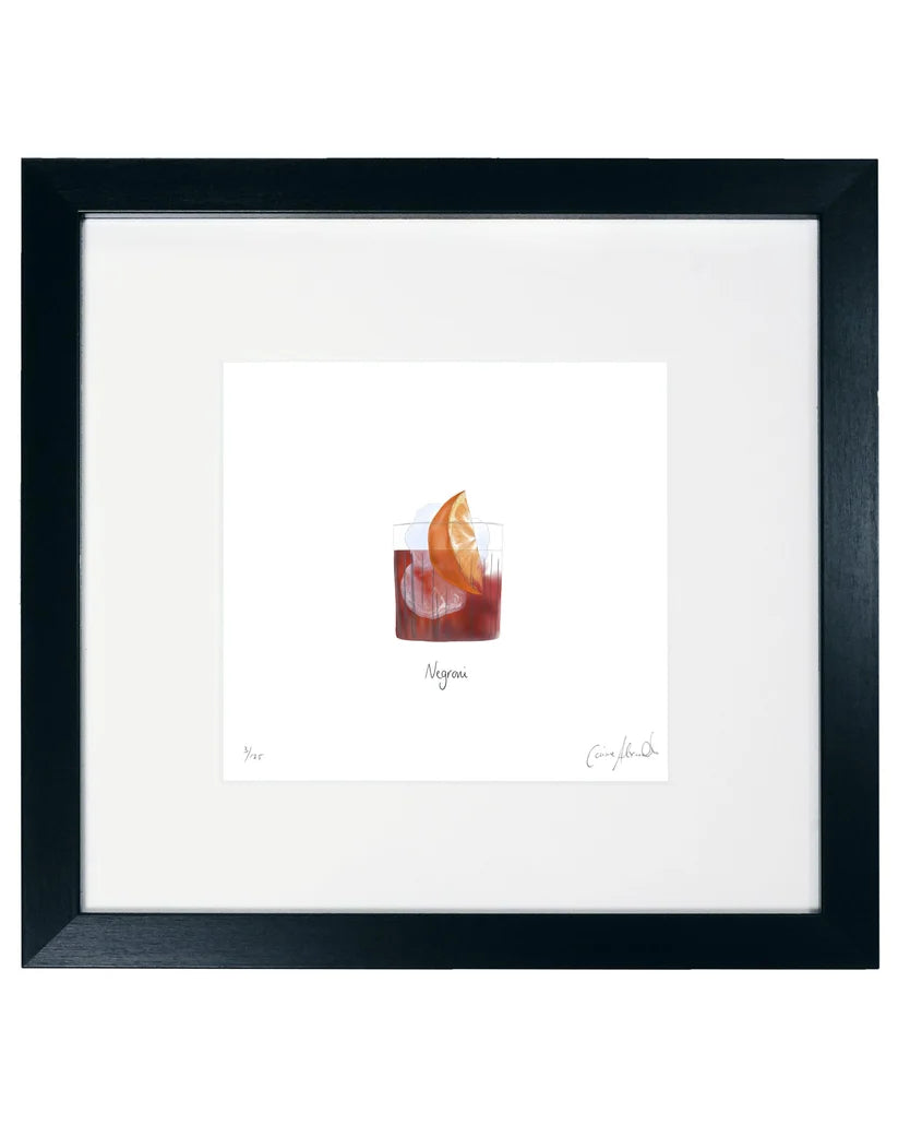 Negroni Framed Limited Edition Print by Corinne Alexander