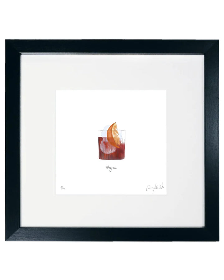 Negroni Framed Limited Edition Print by Corinne Alexander