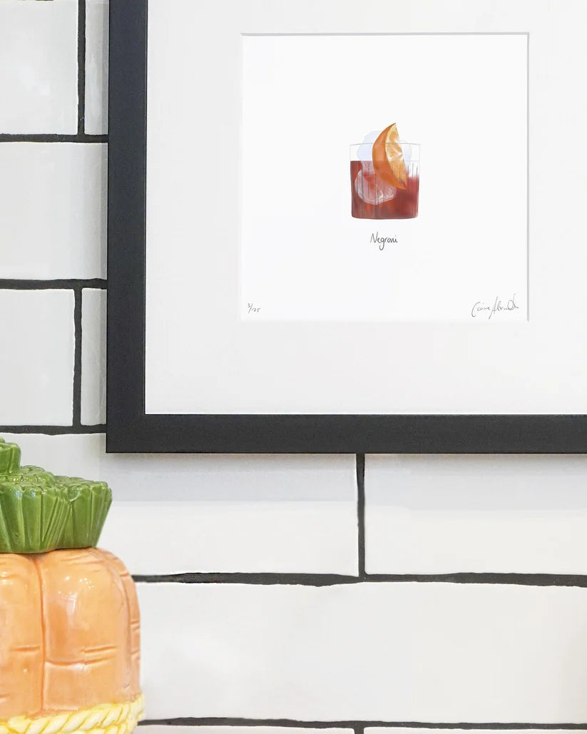 Negroni Framed Limited Edition Print by Corinne Alexander