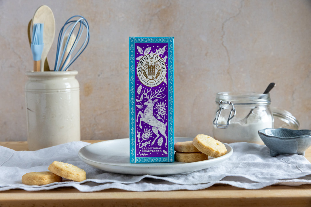 Truly Handmade Shortbread Rounds 125g - Stag