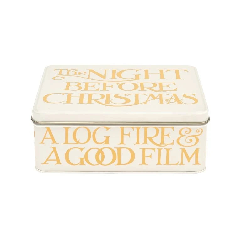 The Night Before Christmas Deep Rectangular Tin