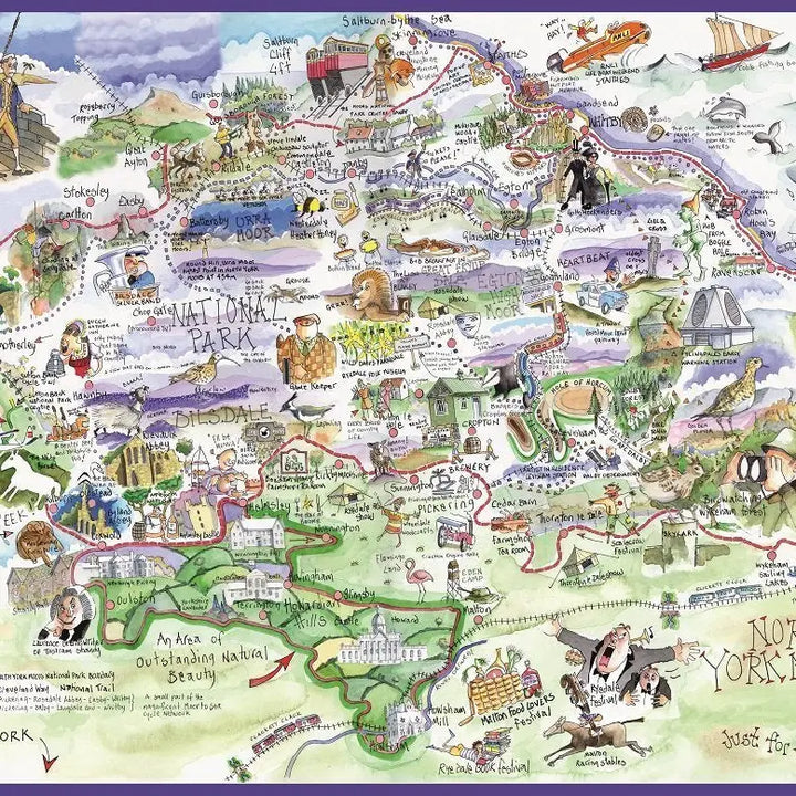 North York Moors 1000 Piece Jigsaw Puzzle
