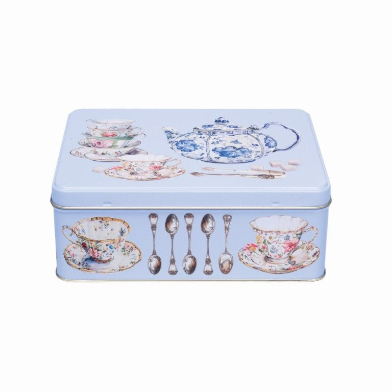 One Sugar Please Deep Rectangular Tin