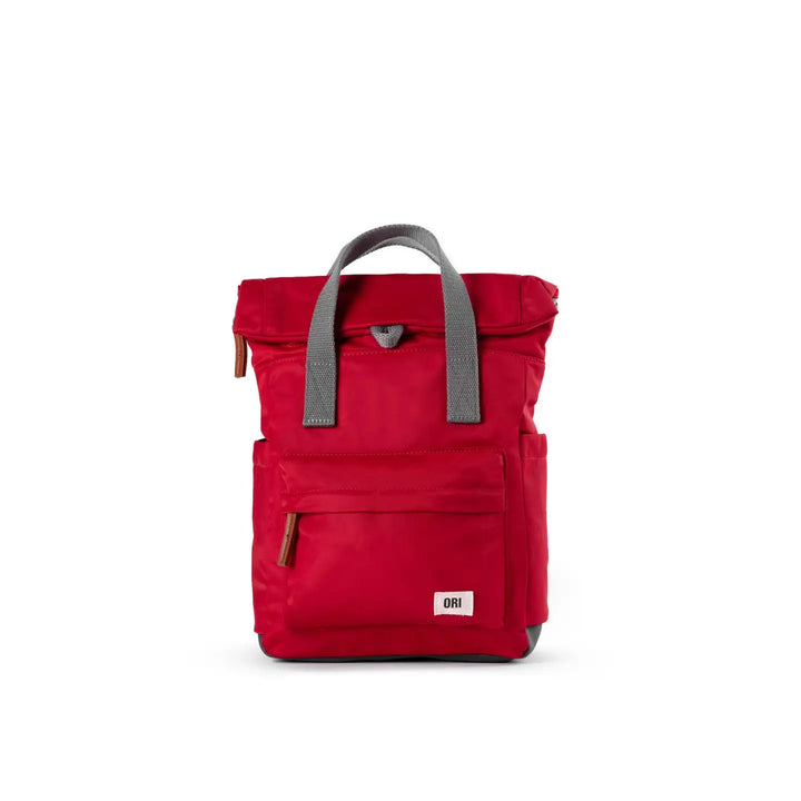 Canfield Small Backpack in Cranberry Nylon