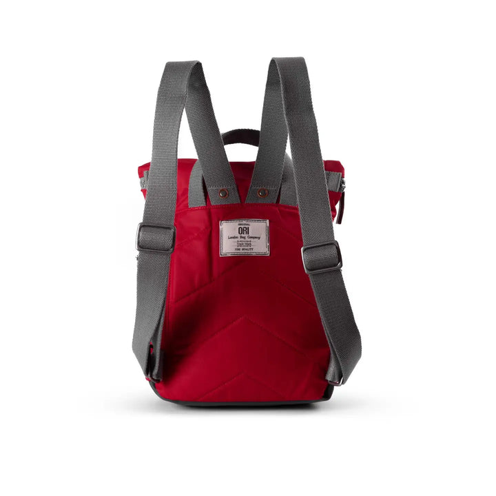 Canfield Small Backpack in Cranberry Nylon
