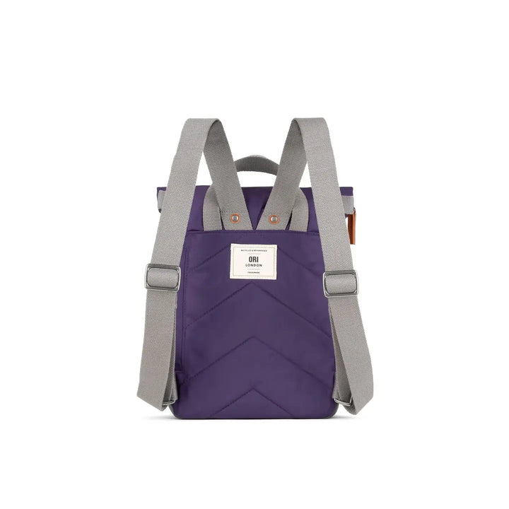 Canfield Small Backpack in Majestic Purple Nylon